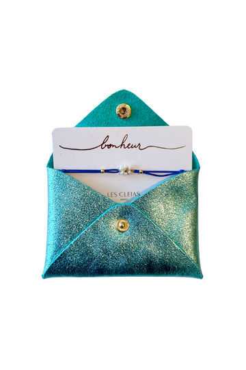 LC, Flower Charm Set- Blue