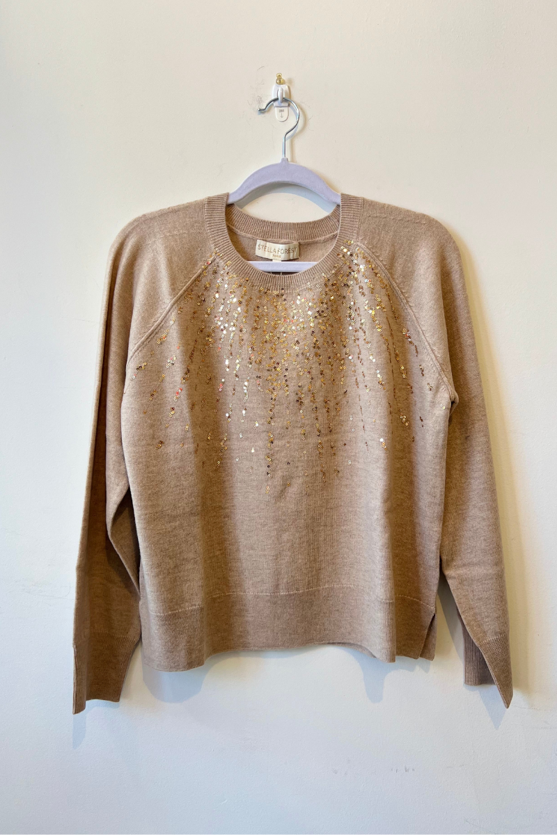 Stella Forest, Sequin Sweater