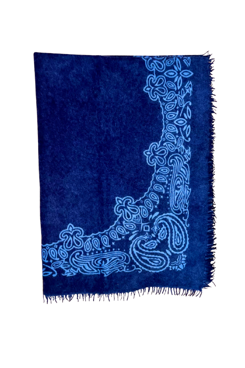 Cashmere Long Bandana Scarf, by Kas