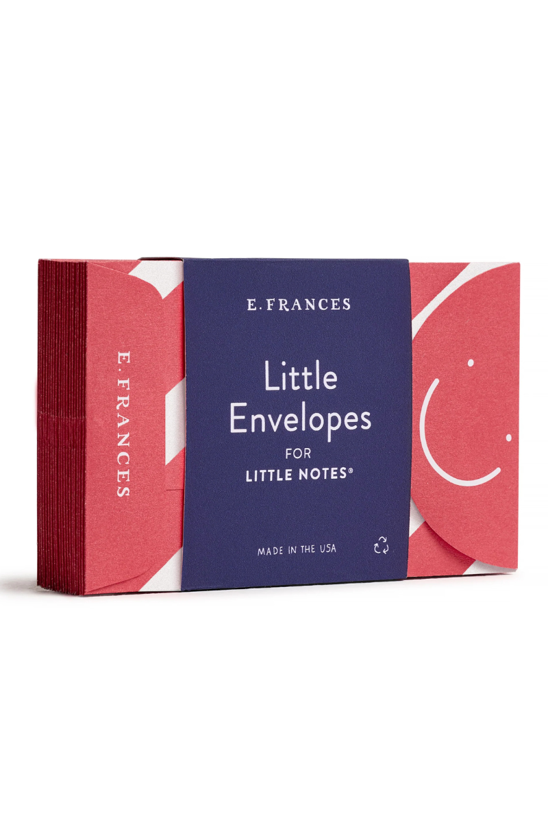 E. Frances, Litte Notes Envelopes-Candy Cane Stripe