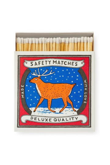 Archivist Gallery, Luxury Square Matchbox- Reindeer