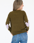 Kerri Rosenthal, Patchwork Heart Pullover