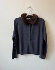 Gerard Darel, Rila Cardigan- Blue/Grey