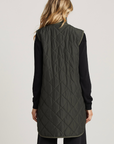 Adroit, Destiny Quilted Long Vest