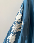 Benaras, Silk Shirt-Blue