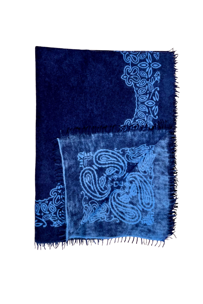 Cashmere Long Bandana Scarf, by Kas