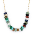OIYA, Elaine Gemstone Chain Necklace