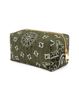 Ellison+Young Bandana Cosmetic Case, Everyday Travel Pouch
