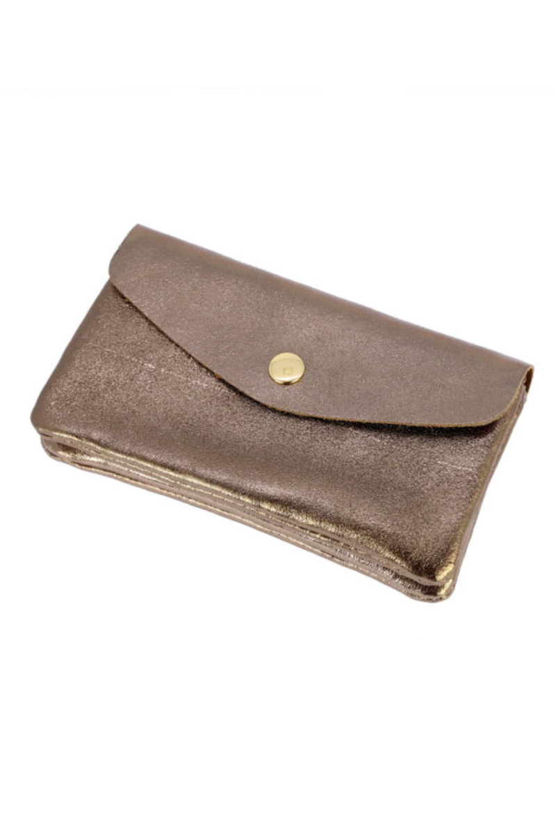 LC, Twin Cowhide Leather Pouch