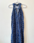 LOLA, Sapphire Midi Cotton Dress - Navy