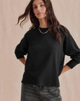 Splendid, Winslow Raglan Top - Black