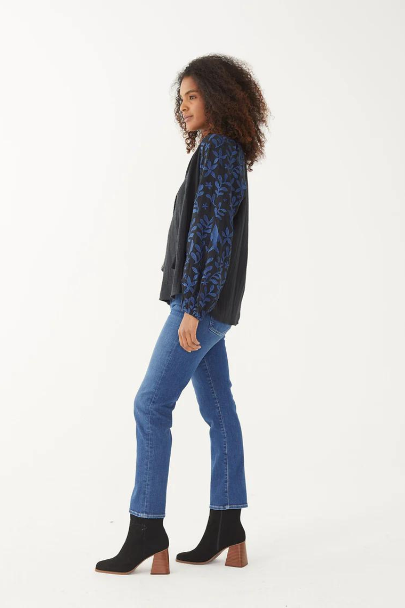 MERSEA, Palermo Embroidered Blouse