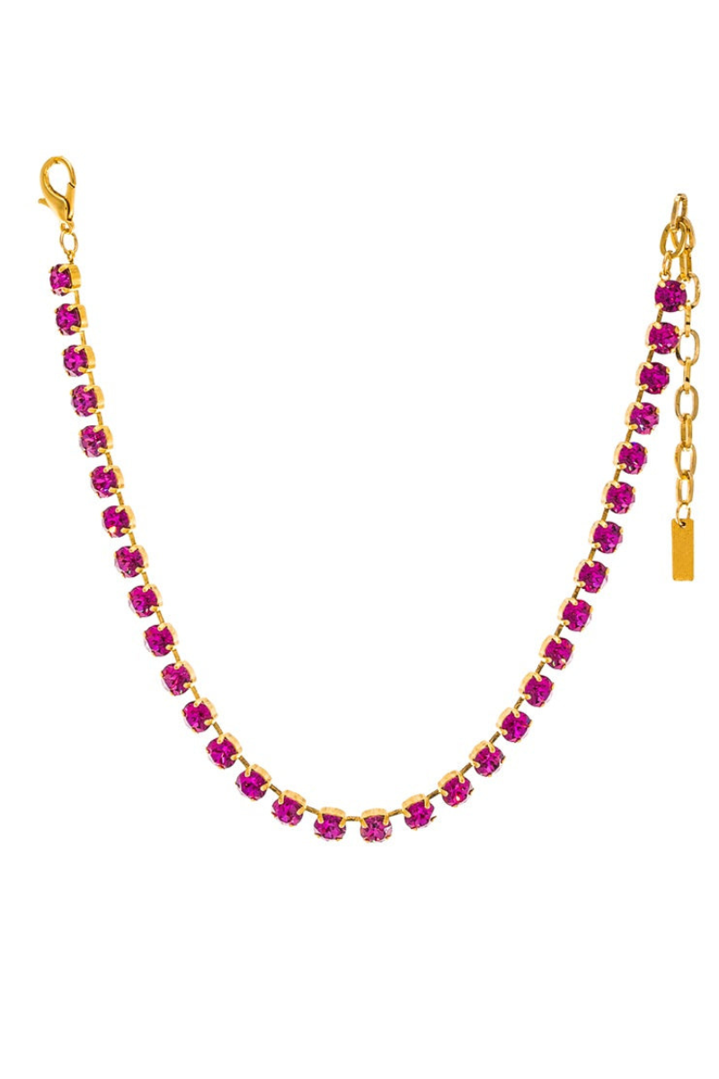 Tova, Oakland Necklace in Bohemian Wonderland- Dark Rose