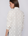 Vilagallo, Nadine 3D Flower Blouse