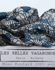 Les Belles Vagabondes, Mini Summer Scarf- Blue