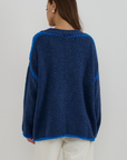 Charli, Cleo Sweater- Navy