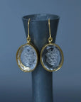 Monshiro, Sumire Glass Earrings