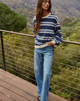 Crew sweatshirt - stripe
