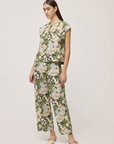 Ottod'Ame, Wide-Leg Floral Pants