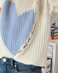 Kerri Rosenthal, Ricki Imperfect Heart Sweater