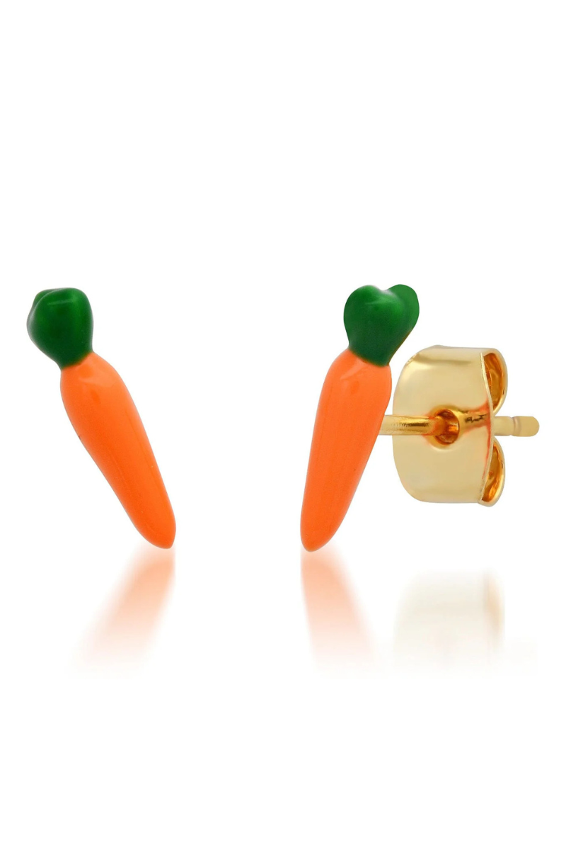 TAI, Enamel Carrot Studs
