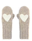 Kerri Rosenthal, Patch Wool Mittens - Camel