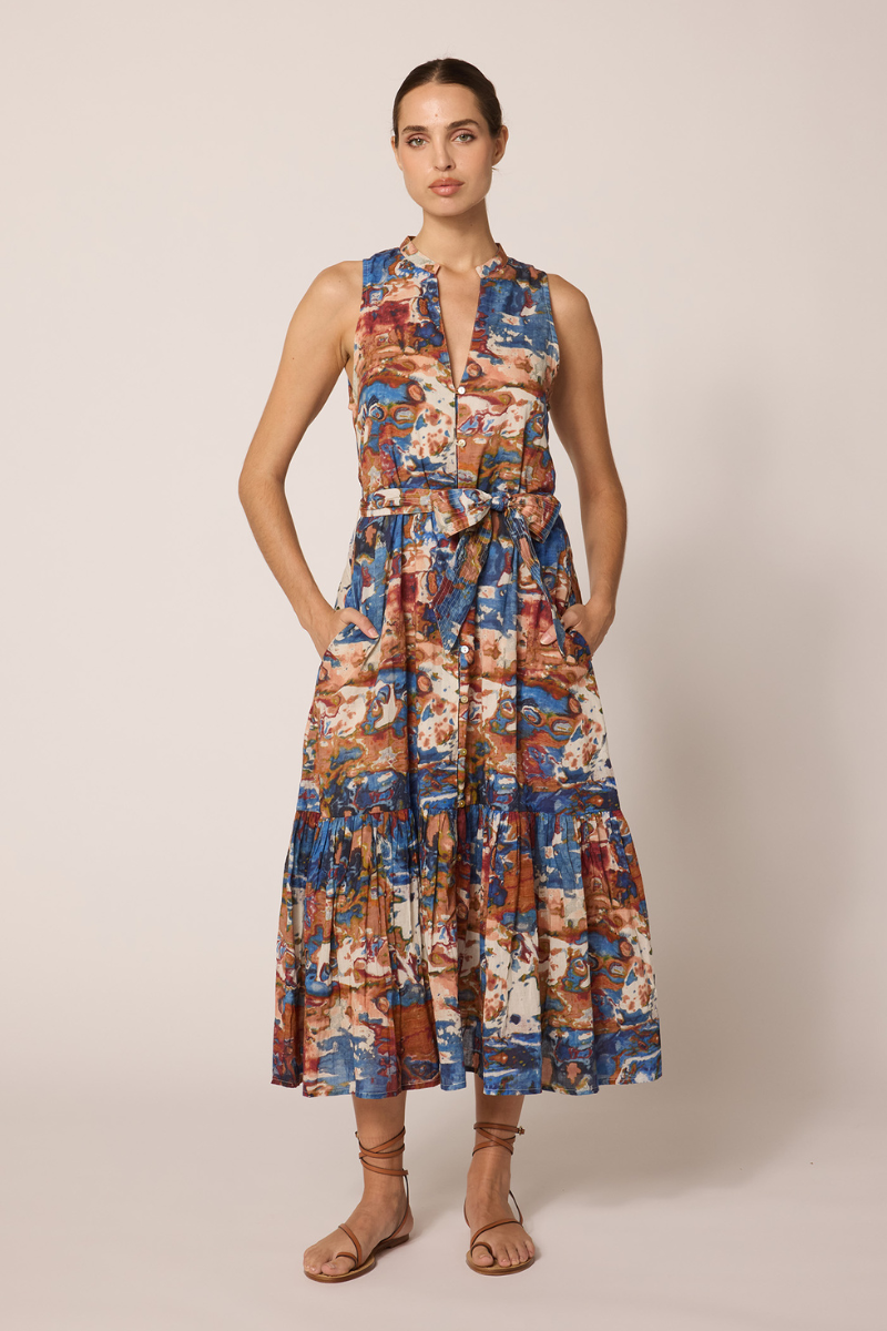 Cleobella, Izora Midi Dress - Murano Print
