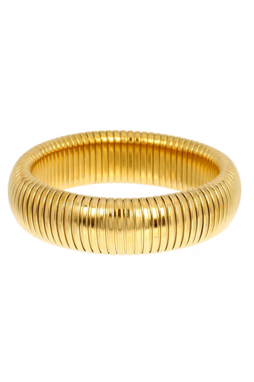 LC, Jolaine S steel bracelet - Golden