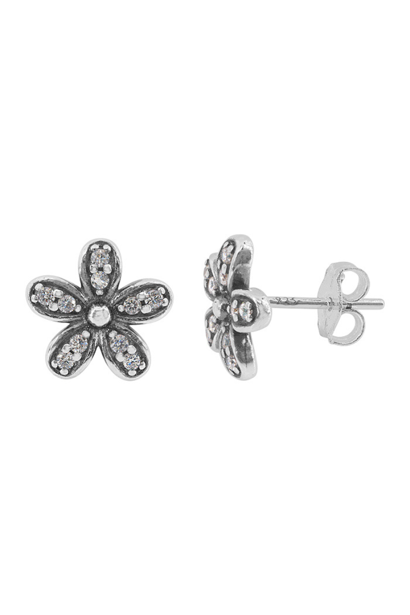 9mm Flower Stud Earrings