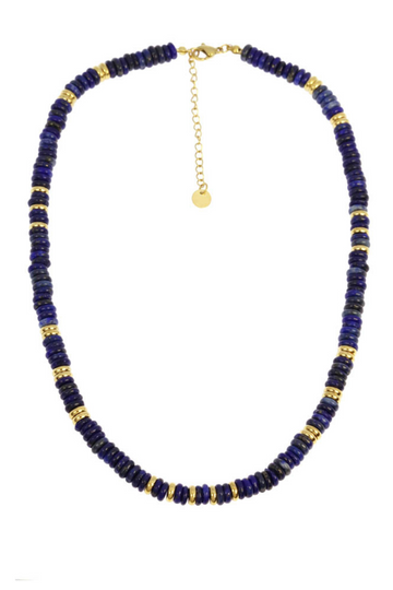 LC, Ashe Steel Necklace - Blue