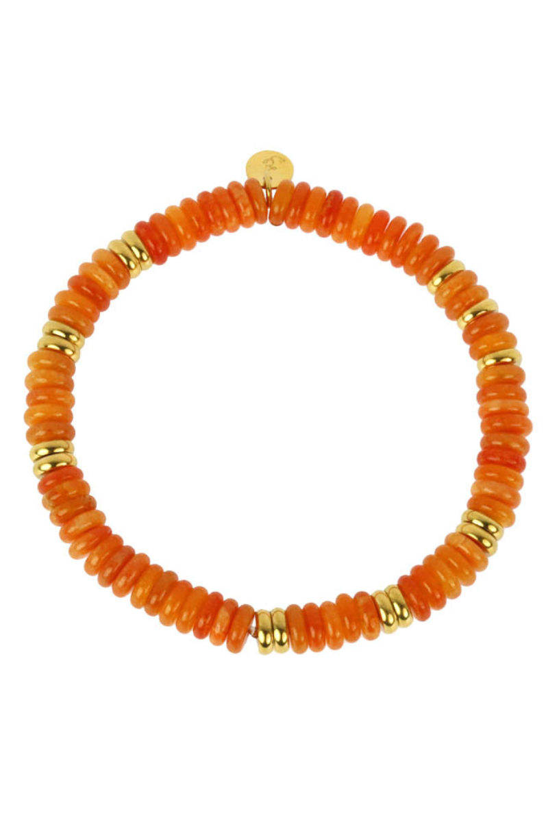 LC, Ashe Steel Bracelet - Orange