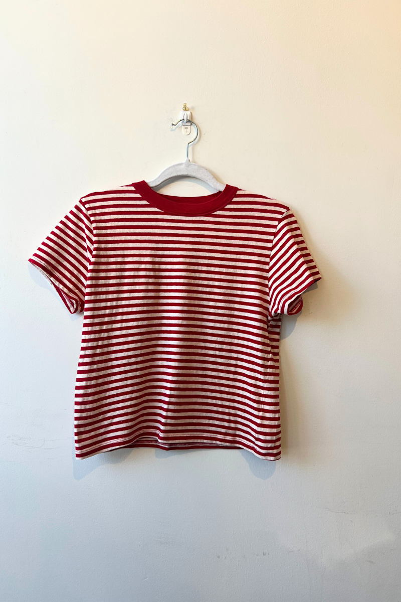 Velvet, Tash Yarn Dye Jersey Stripe Top