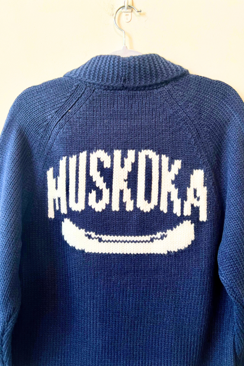 Varsity Cardigan - Muskoka Canoe