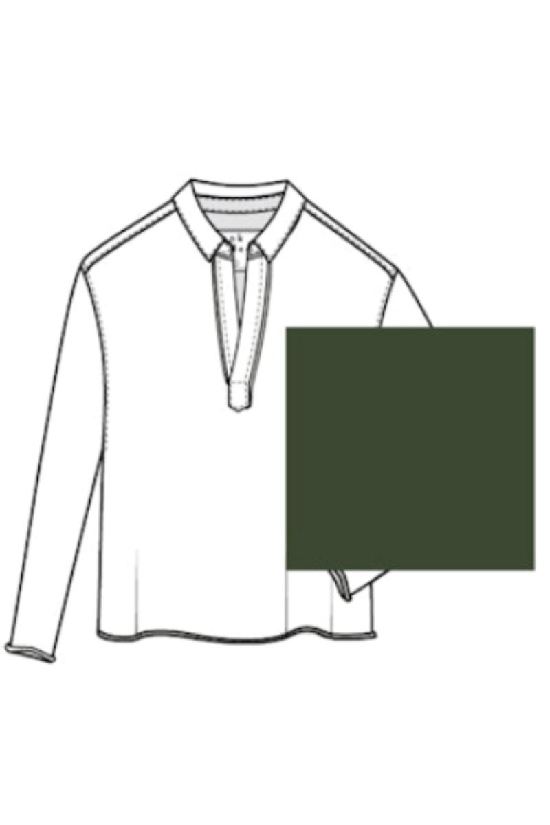 Frank & Eileen, Patrick Popover Henley-Caper