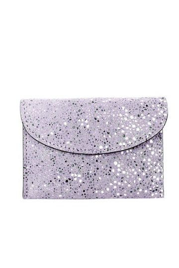 Linde Gallery, Carre D'Or XS Galuchat Printed Suede