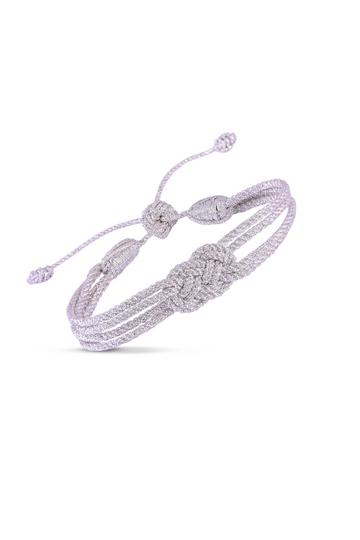 MZ, Knot Bracelet - Silver