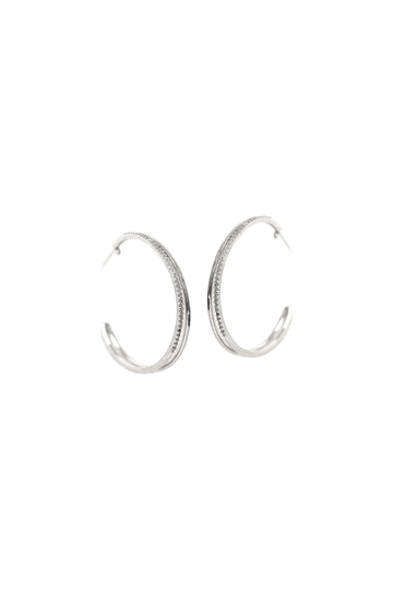 Tai, Large Pave Double Hoop
