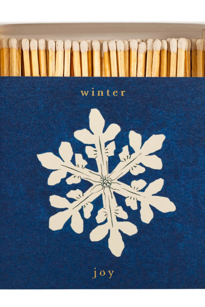 Archivist Gallery, Luxury Square Matchbox-Winter Joy