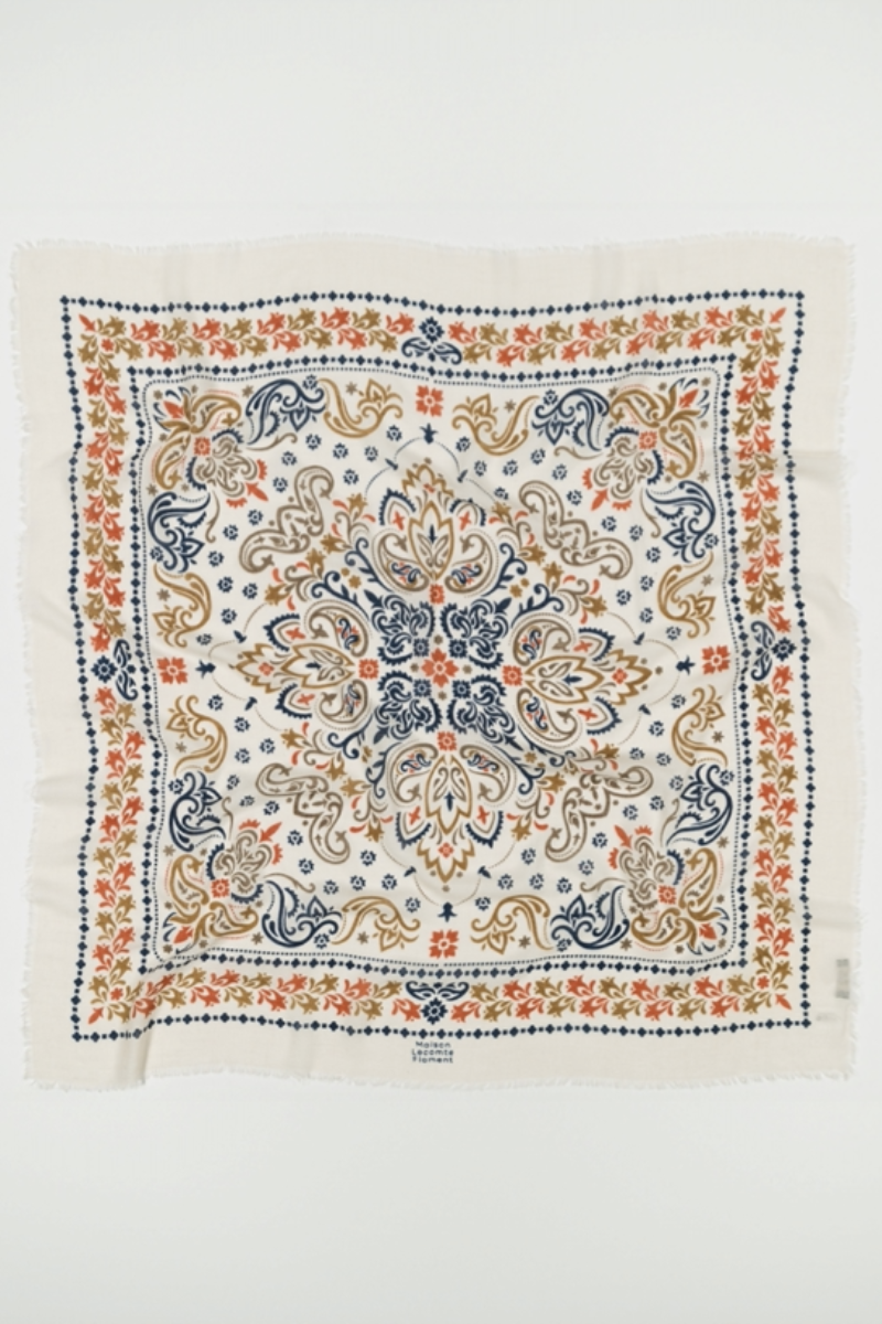 MLF, Foulard Bandana Bilbao Cashmere