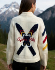 Varsity Cardigan-Apres Ski