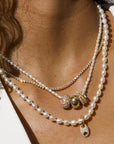 Adina Reyter, Chunky Seed Pearl Necklace - 16"