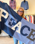 Rose and Rose, PEACE Cashmere Peace Scarf