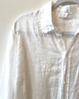 CP Shades, Joss Embroidered Shirt- White
