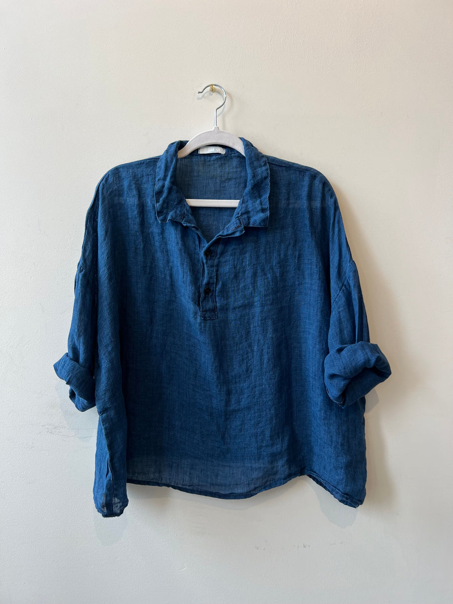 CP Shades, Lissa Pullover Top- Indigo