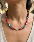 Stella Forest, Heart Necklace - Stone