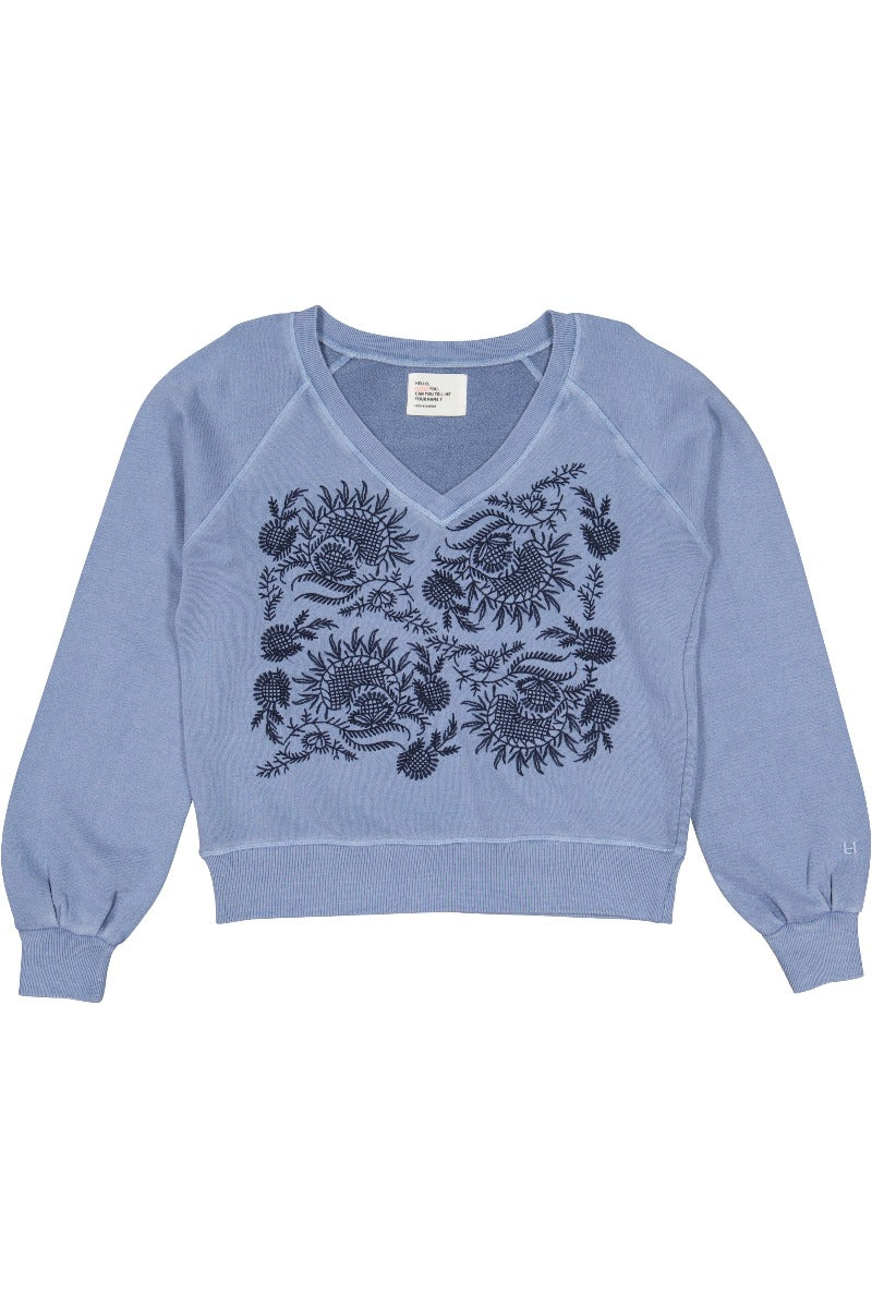 Leon & Harper, Shiva Embroidered Sweatshirt