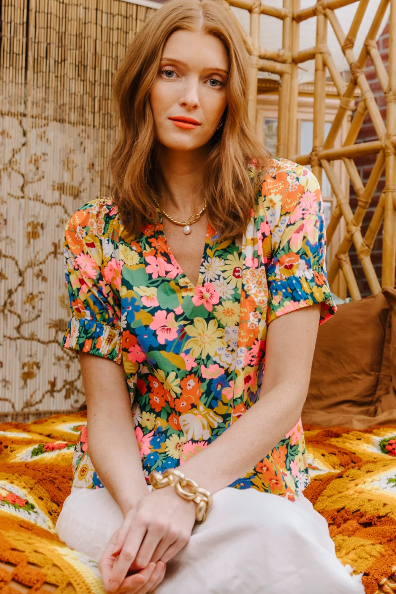 Love the Label, Dawson Top - Lordethorpe Print