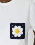 Gerard Darel, Melvine T-Shirt- Ecru