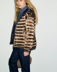 Gerard Darel, Afra Parka Coat- Cigar