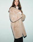 Gerard Darel, Anny Parka Coat- Cinnamon